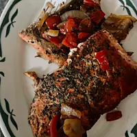 Pan Seared/baked Salmon