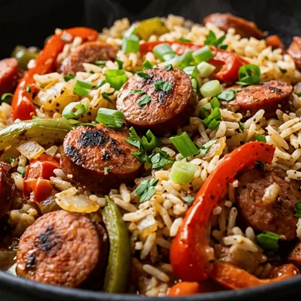 Southern Cabbage& Sausage